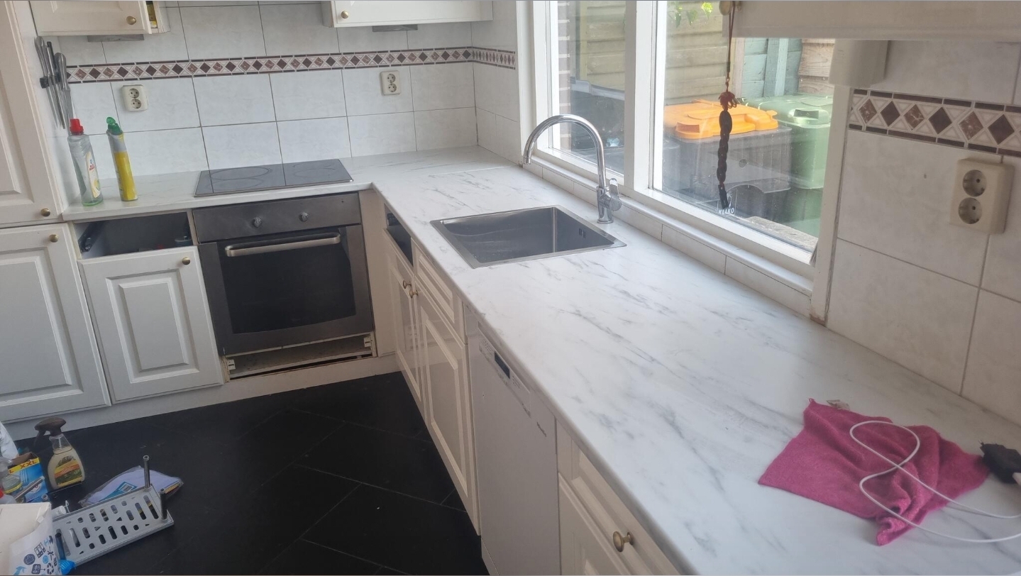Keuken opgeknapt in Heerhugowaard - Na