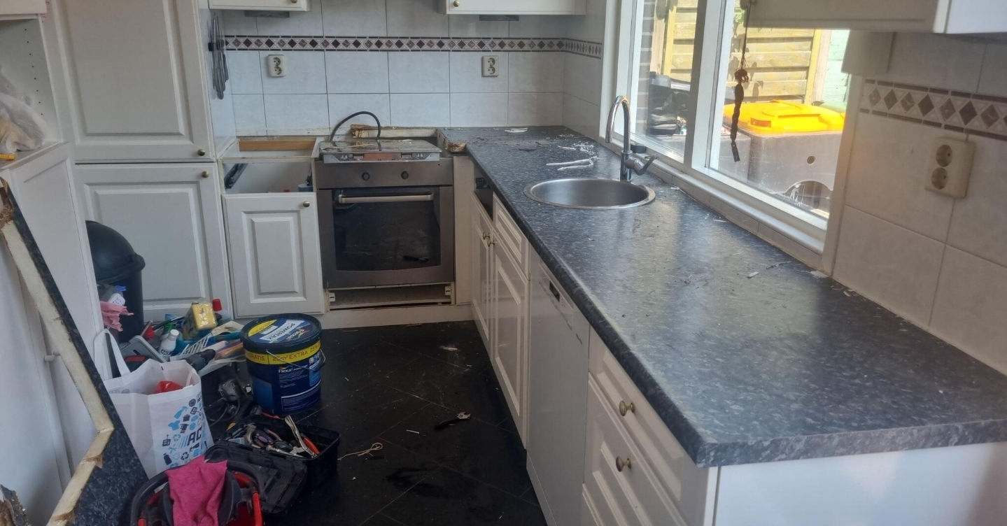 Keuken opgeknapt in Heerhugowaard - Voor